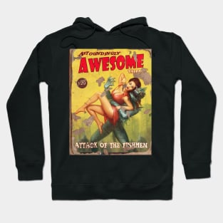 ASTOUNDINGLY AWESOME TALES : Attack Of The Fishman Hoodie